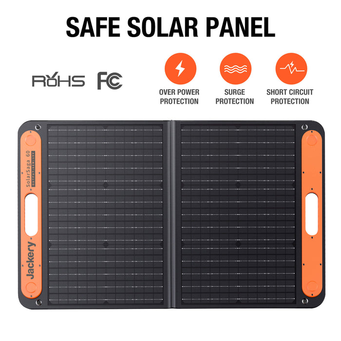 Jackery SolarSaga 60W Solar Panel