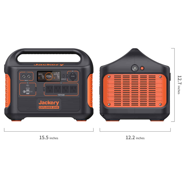 Jackery Solar Generator 2000 (Jackery 2000 + 4 x SolarSaga 200W) (out of stock)