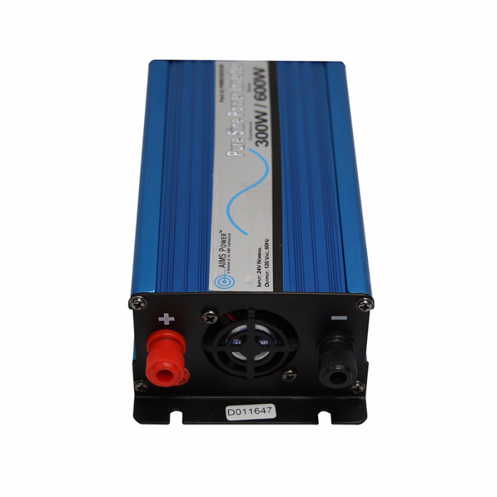 AIMS Power 300 Watt Pure Sine Inverter 12 Volt