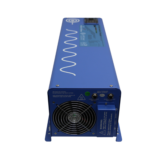 AIMS Power 6000 Watt Pure Sine Inverter Charger - 48VDC to 120/240VAC Split Phase