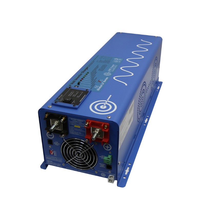 AIMS Power 6000 Watt Pure Sine Inverter Charger - 48VDC to 120/240VAC Split Phase