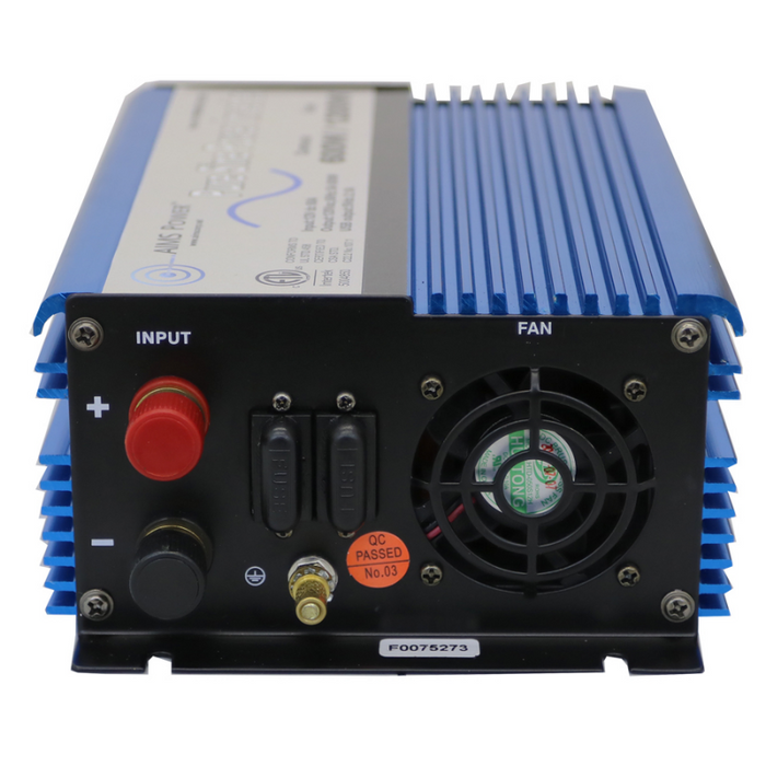 AIMS Power 600 Watt Pure Sine Inverter 12 Volt