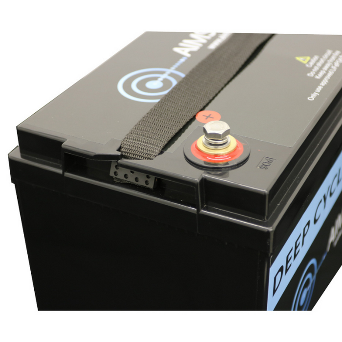 AIMS Power AGM 12V 100Ah Deep Cycle Battery Heavy Duty - AGM12V100A