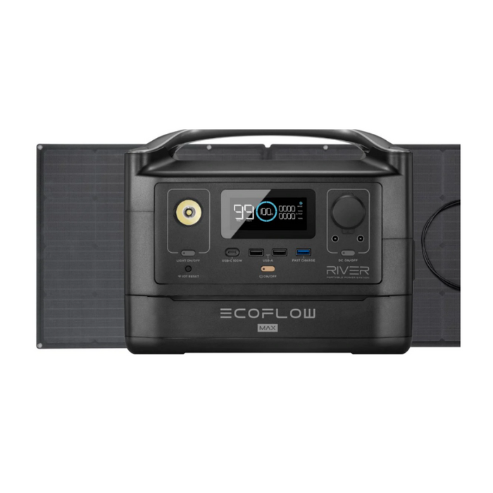 EcoFlow RIVER Max + 160W Solar Panel