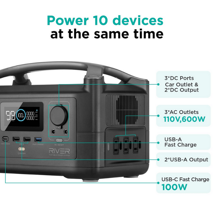 EcoFlow RIVER Portable Power Station