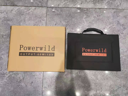 Powerwild 60W Fodable Solar Panel