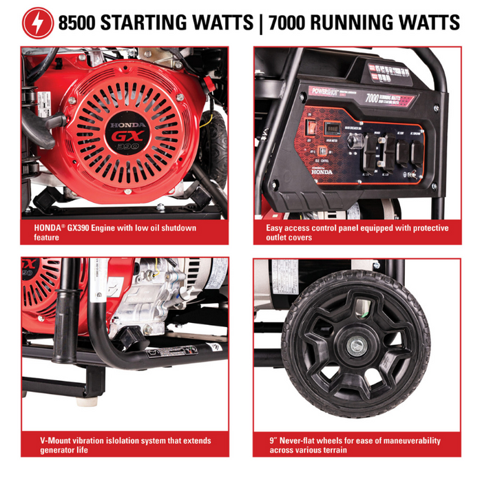 Simpson 7000-Watt Industrial Generator - SCGH8500