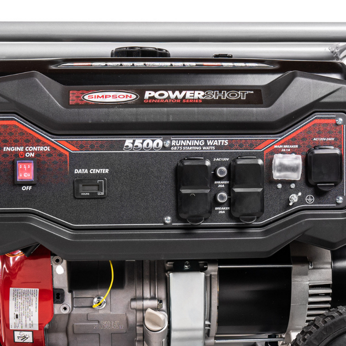 Simpson PowerShot Portable 5500-Watt Generator - SPG5568