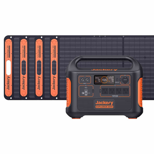 Jackery Solar Generator 2000 (Jackery 2000 + 4 x SolarSaga 200W) (out of stock)